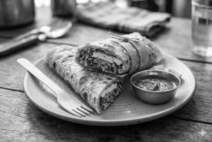 Egg Paratha Roll