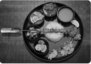 Chicken Thali