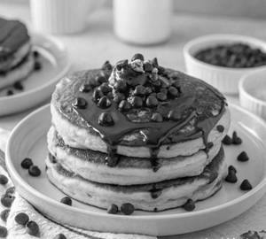 Chocolate pancake with Nutella
