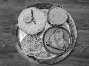 Katla Kaalia Mini Thali