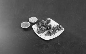 Paneer Pudhina Tikka