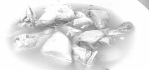 Boiled Chicken With Bones