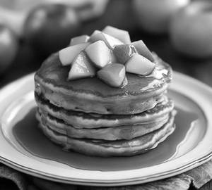 Apple cinnamon pancake
