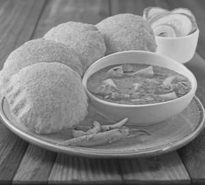 Puri With Sabji