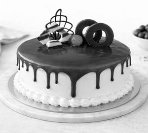 Blueberry Gateaux Cake (With Egg)
