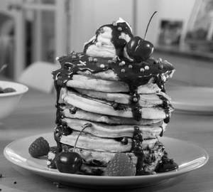 Chocolate chip party pancake