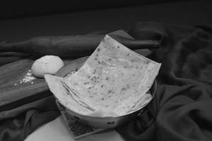 Butter rumali roti