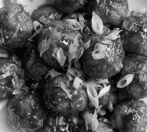 Veg manchurian dry