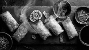 Veg Spring Roll (6 Pcs)
