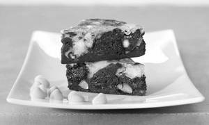 Black & White Chocolate Brownie Jawbreaker