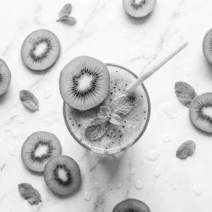 Kiwi Milkshake