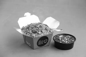 Burnt Garlic Fried Rice Chicken & Kung Pao Chicken (little Box )