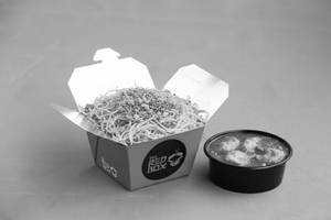 Hakka Noodles Chicken & Chicken Manchurian ( Little Box )