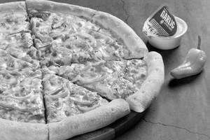 Capsicum And Onion Pizza