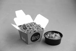 Vegetable Schezwan Noodles & Kung Pao Paneer ( Little Box )