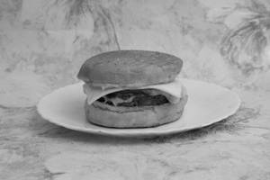 Veg Cheese Grilled Burger