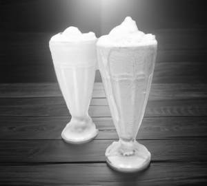 Butterscotch milkshake