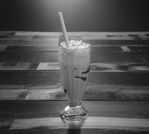 Blackcurrant milkshake