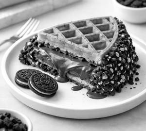 Oreo Crumble Waffle