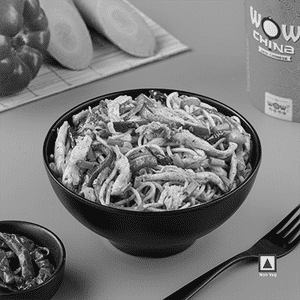 Chicken Noodles In Schezwan Sauce Regular