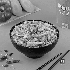 Chicken Fried Rice In Chilli Garlic Sauce Regular