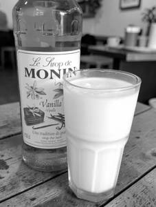 creamy vanilla shake