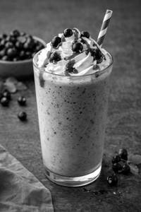Blackcurrant Milkshake