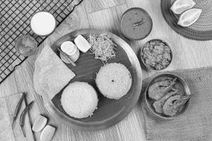 Medium Prawn Malaicarry (4 Pcs) Maharaja Thali