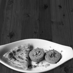 Chicken Shami Kebab-paratha Combo (serves 1)