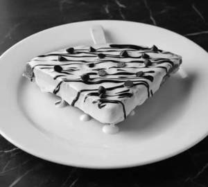 White chocolate waffle