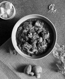 Mushroom Paneer Masala