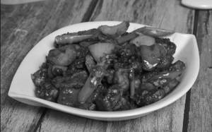 Chilli Mushroom Dry
