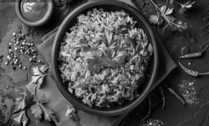 Schezwan Mushroom Rice