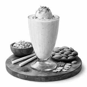 Kesar Badam Milkshake [300 Ml]