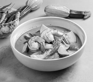 Gaeng Kiew Wan Kung ( Thai Prawn Green Curry )