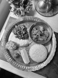 Chicken Thali