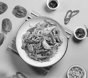 Bah Mee Pad Tom Yum Gai ( Chicken Tom Yum Ramen )