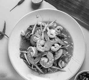 Yum Talay Kung ( Thai Prawn Seafood Salad )