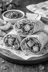 Paneer Tikka Wrap