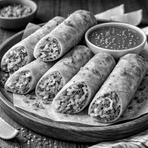 Crispy Veg Spring Rolls