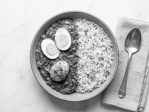 Egg Curry Rice Bowl