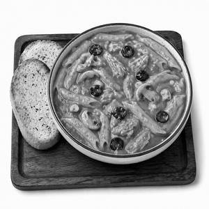 Chicken Arrabiata Pasta -tomato Sauce(served With Garlic Bread)