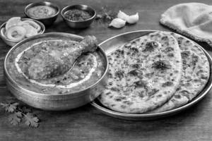 Combo Butter Chicken With Butter Naan