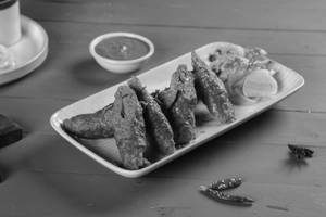 Mutton Seekh Kebab.