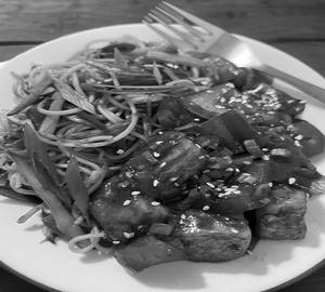 Veg Panner Manchurian Noodle