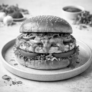 Paneer Makhani Burger