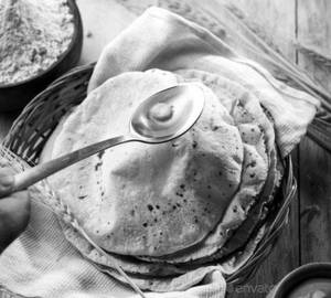 Ghee Tawa Roti