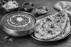 Combo Dal Makhani With Butter Naan