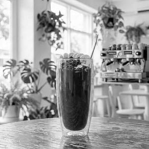 Dark Chocolate, Banana Smoothie