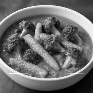Baby Corn Broccoli Masala